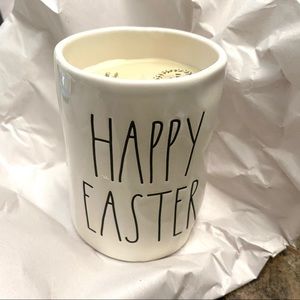 RAE DUNN Happy Easter Gardenia Bloom Candle